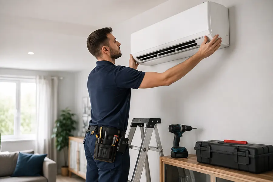air conditioning installation